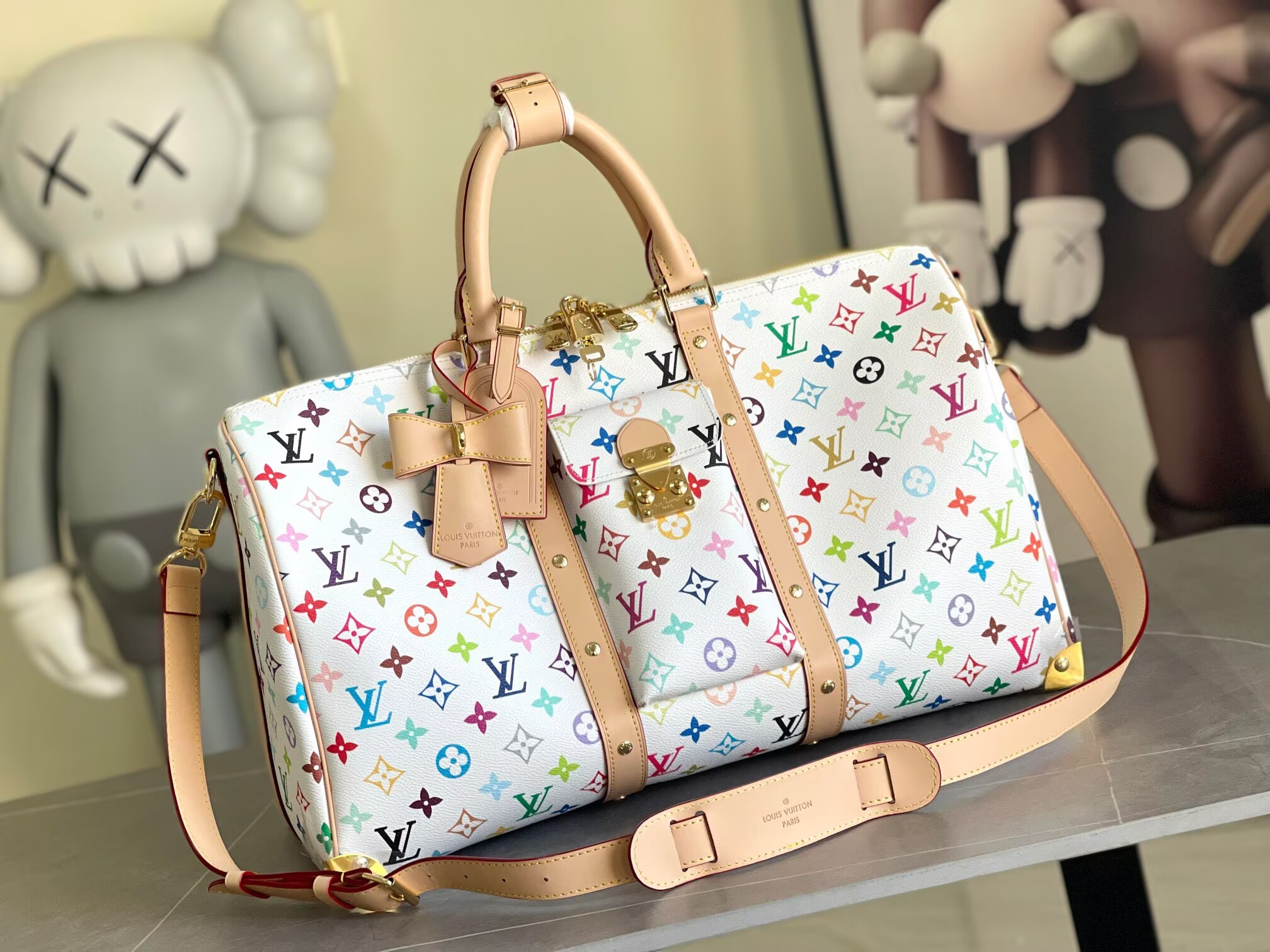 LouisV LV x TM Keepall B