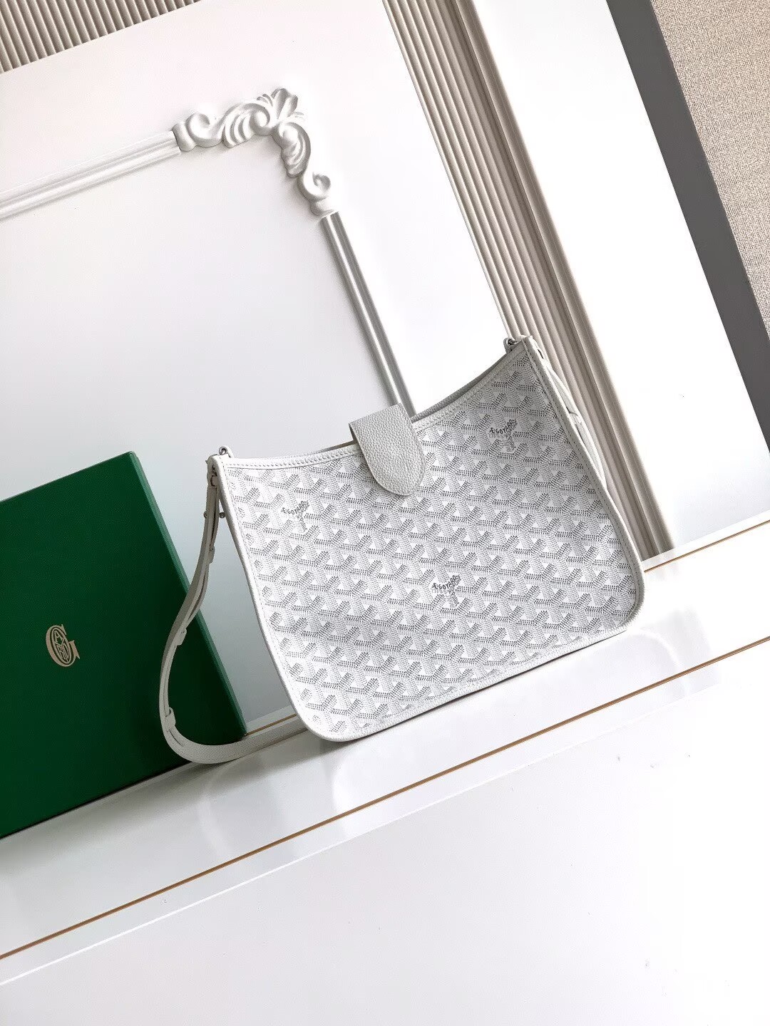 Goyard Musette PM Bag Wh