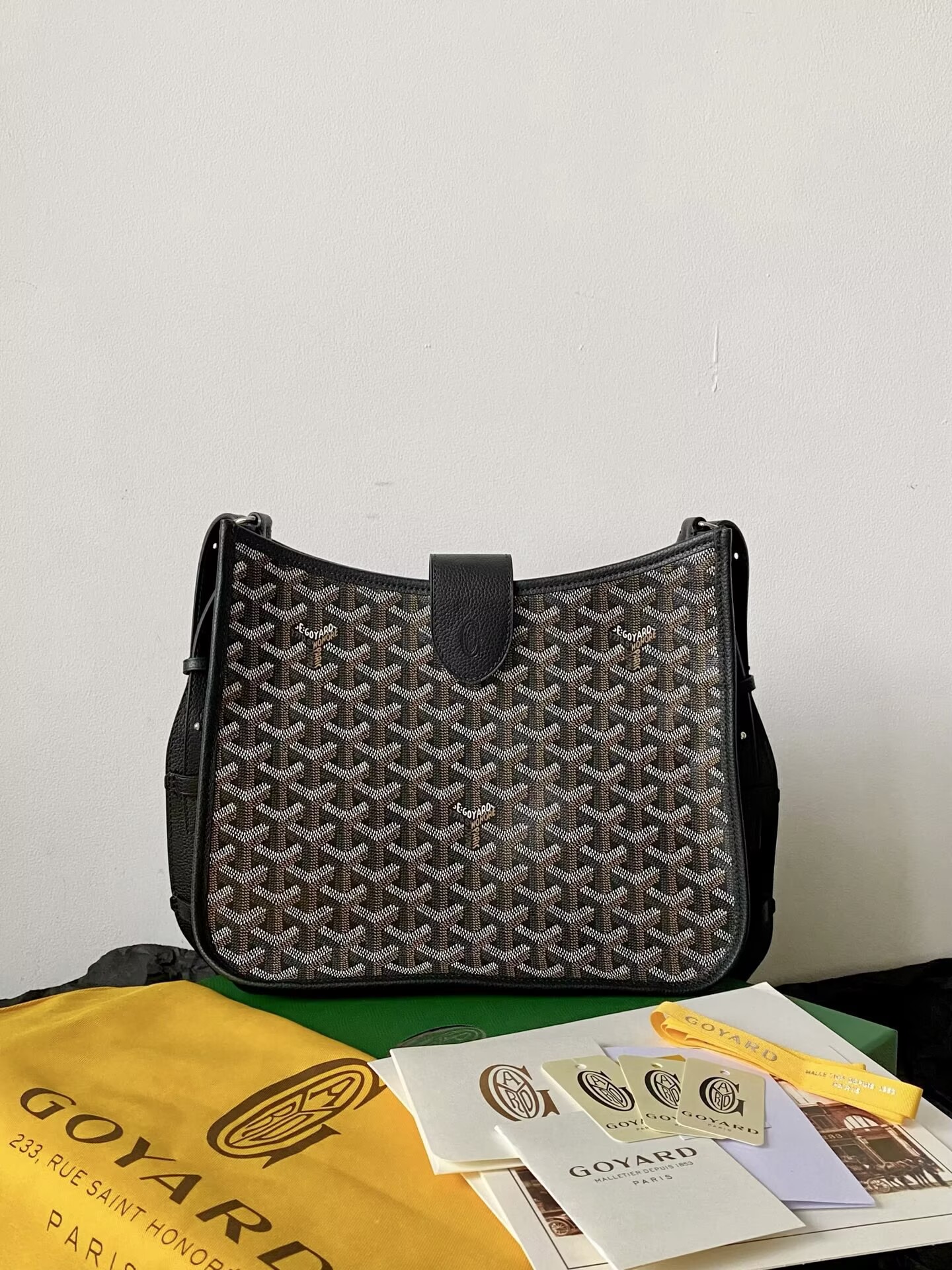 Goyard Musette Bag Black